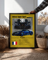 Bugatti Chiron Super Sport Poster Tablosu