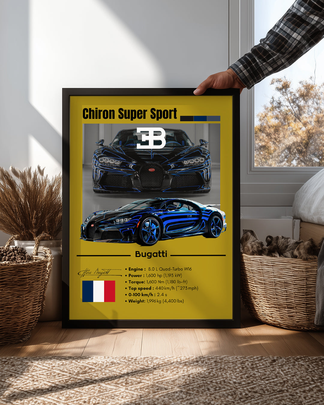 Bugatti Chiron Super Sport Poster Tablosu