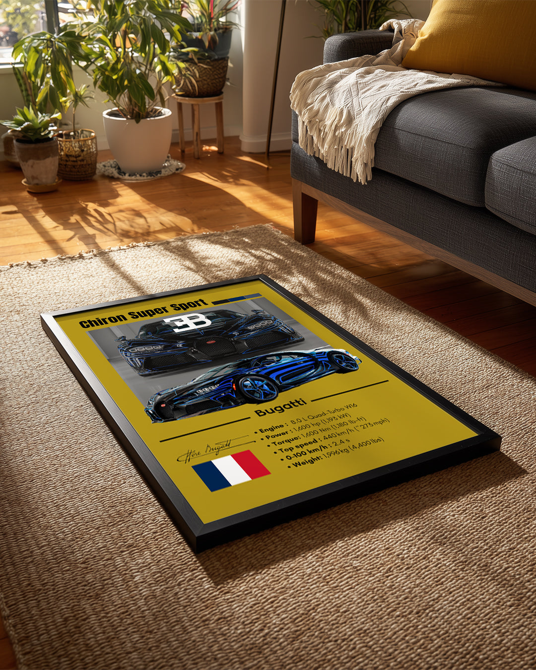 Bugatti Chiron Super Sport Poster Tablosu