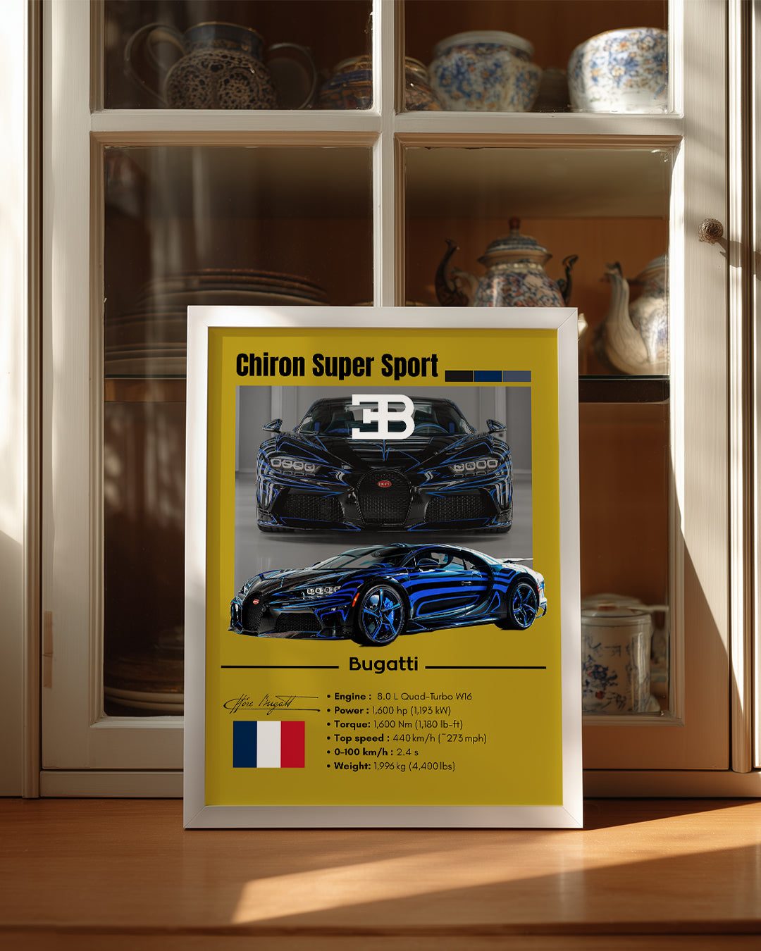 Bugatti Chiron Super Sport Poster Tablosu