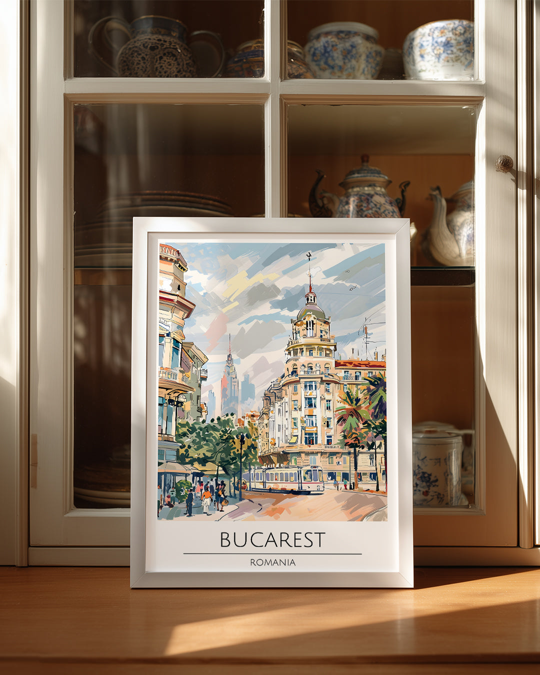 Bükreş Romanya Poster Tablosu