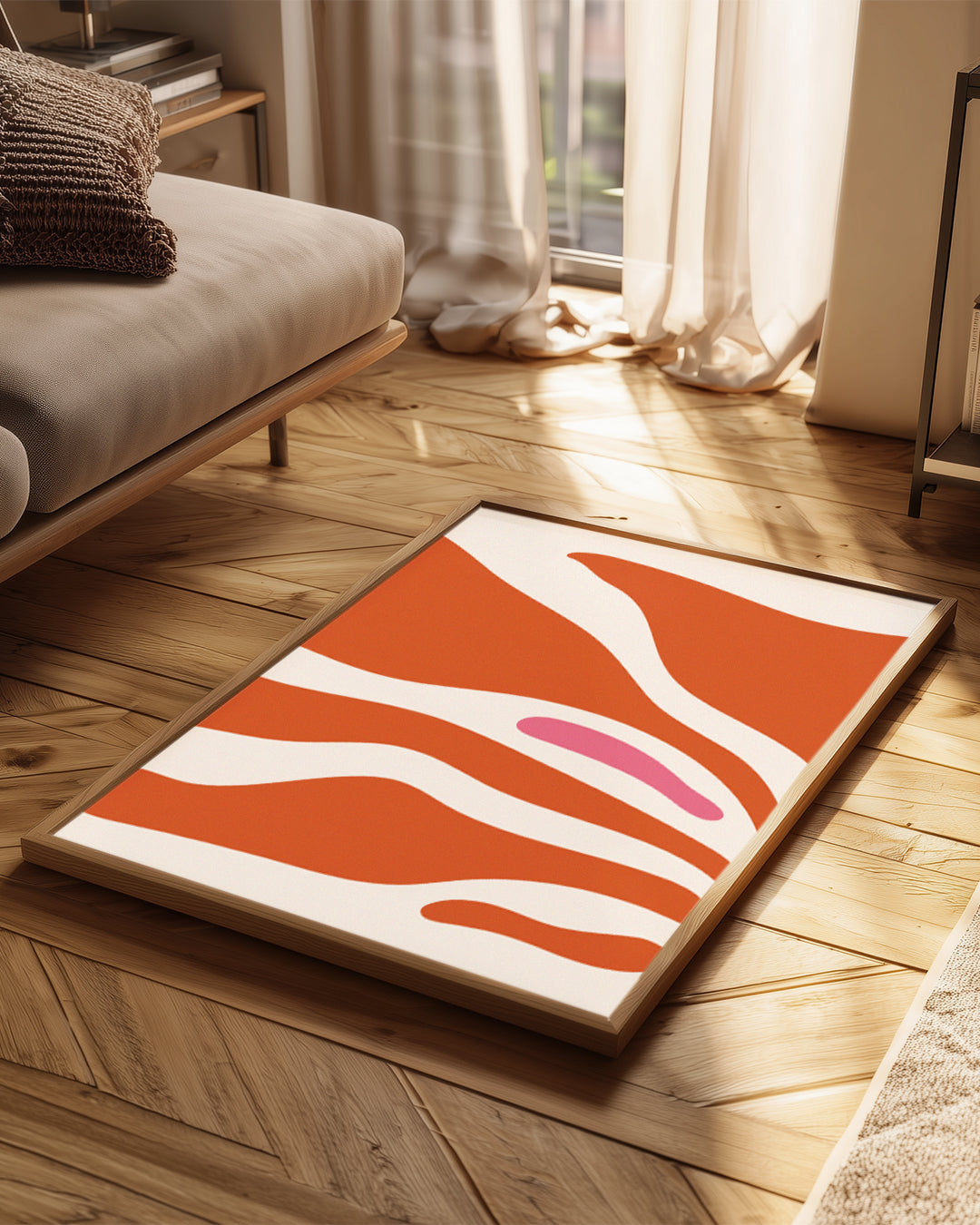Burst Corail Poster Tablosu