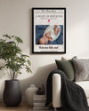 Büyük Haber! – Bebek Duyuru Gazete Poster Tablosu