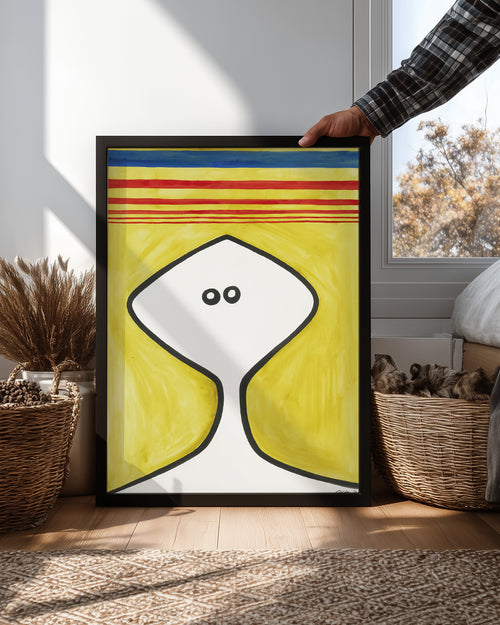 Calder Face Poster Tablosu