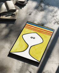 Calder Face Poster Tablosu