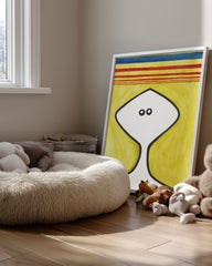 Calder Face Poster Tablosu