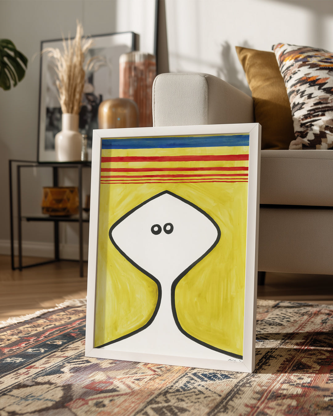 Calder Face Poster Tablosu