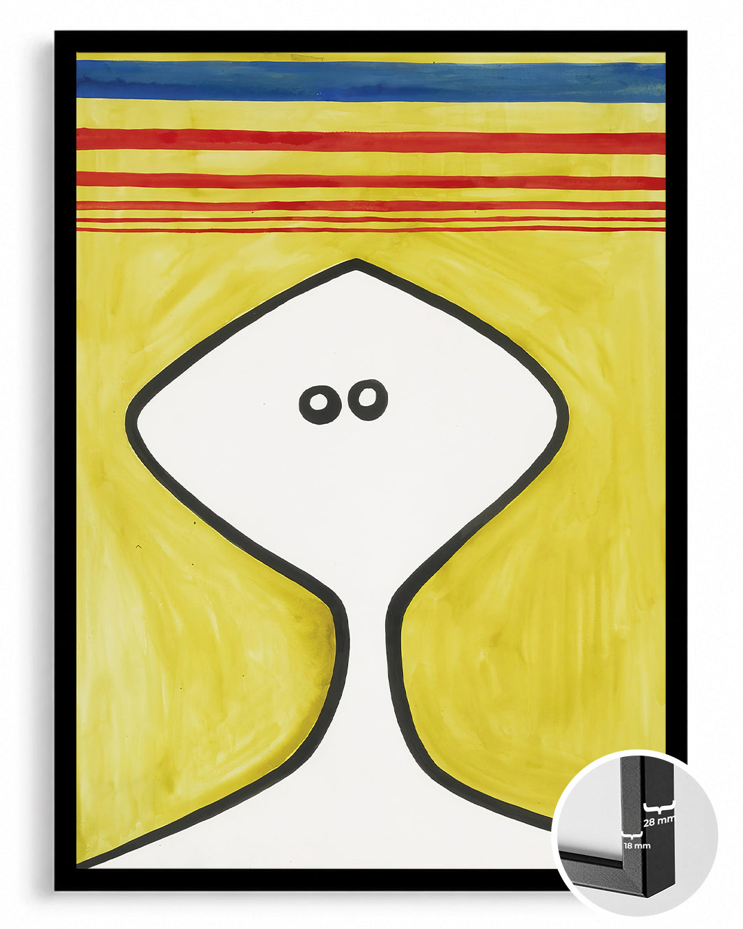 Calder Face Poster Tablosu