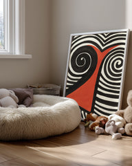 Calder Spiral Poster Tablosu