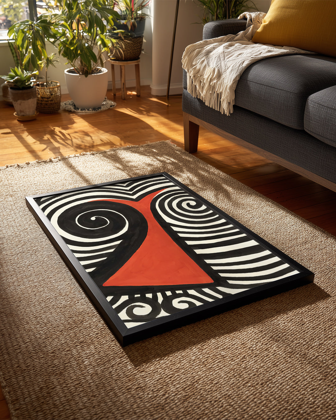 Calder Spiral Poster Tablosu