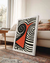 Calder Spiral Poster Tablosu