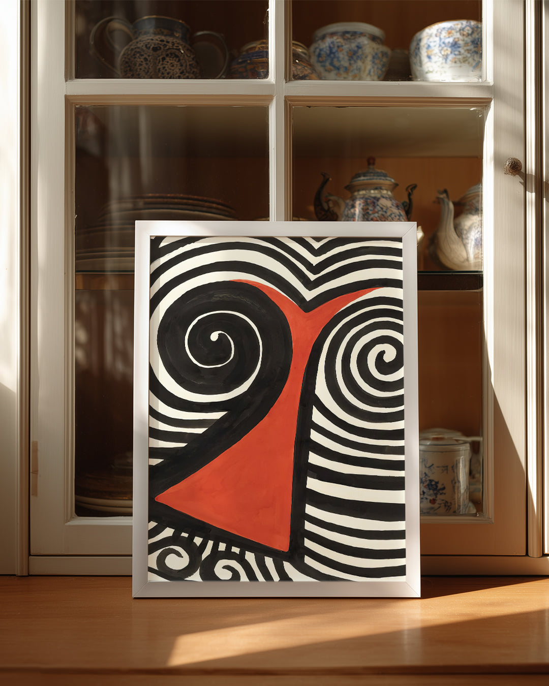 Calder Spiral Poster Tablosu