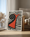 Calder Spiral Poster Tablosu