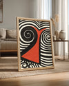 Calder Spiral Poster Tablosu