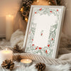 Calico Christmas Cat Poster Tablosu