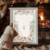 Calico Christmas Cat Poster Tablosu