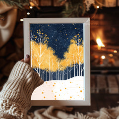 Candy Cane Ornament Poster Tablosu