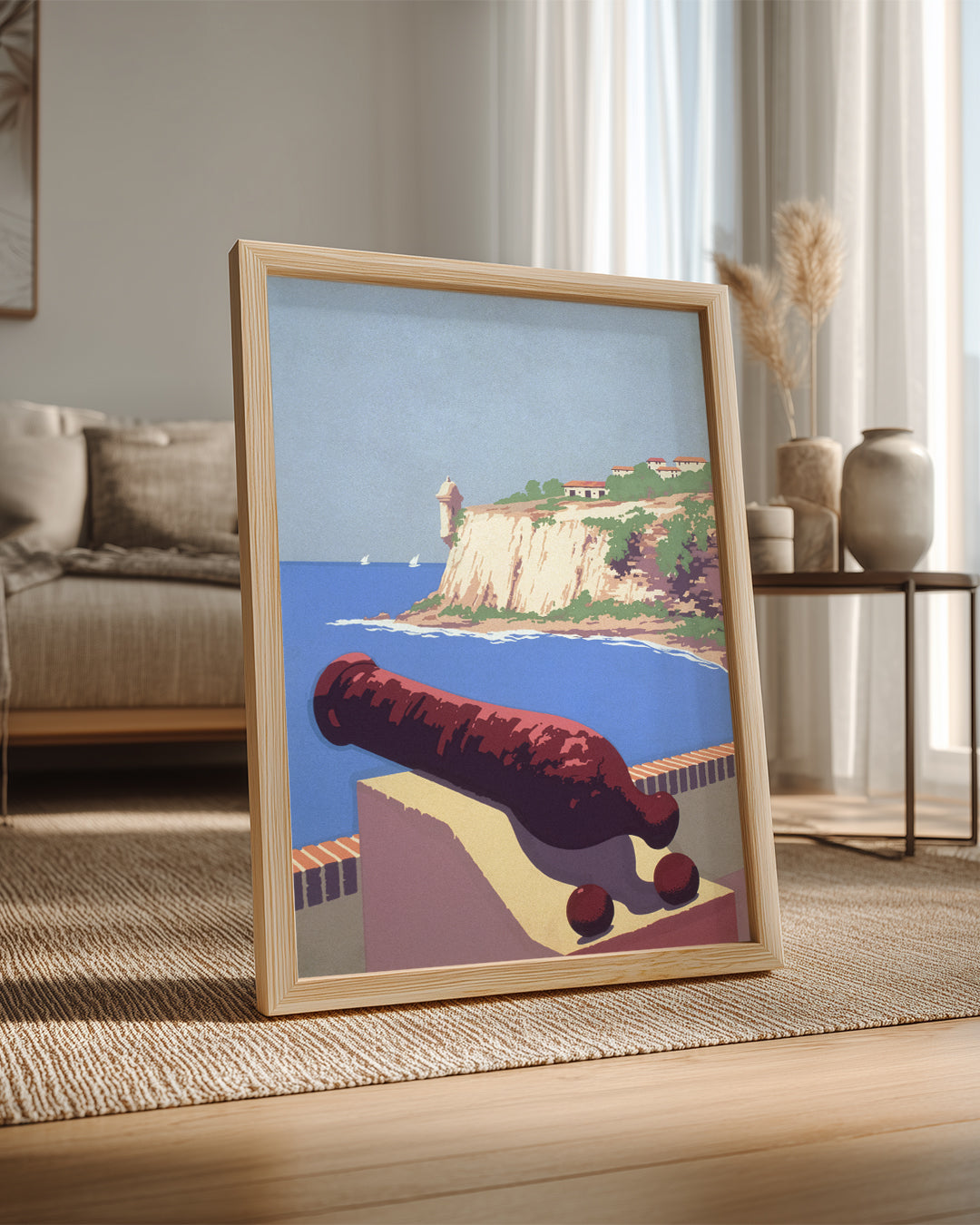 Cannon Coast Poster Tablosu