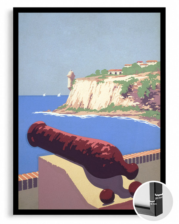 Cannon Coast Poster Tablosu