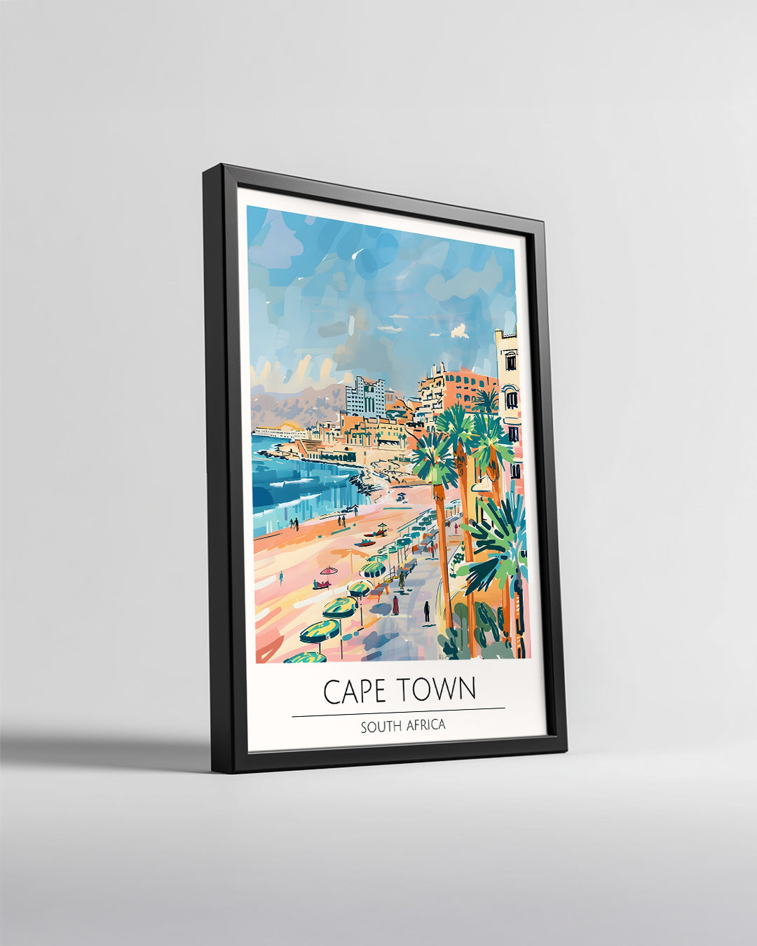 Cape Town Güney Afrika Poster Tablosu