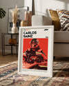 Carlos Sainz Poster Tablosu