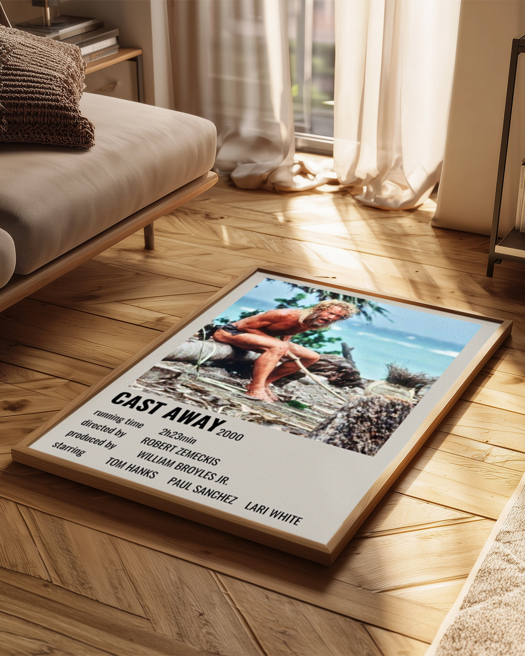 Cast Away Poster Tablosu