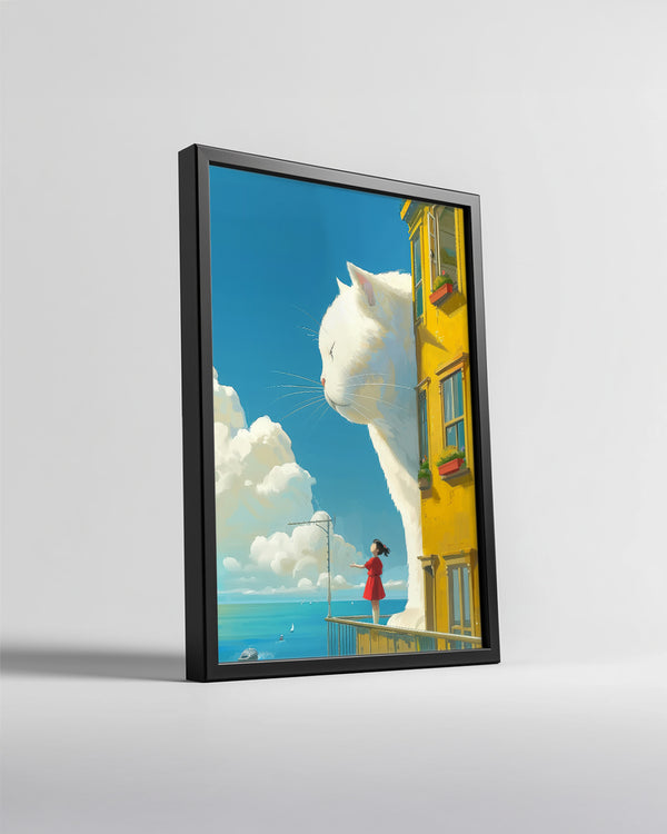 Cat View Poster Tablosu