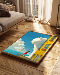 Cat View Poster Tablosu