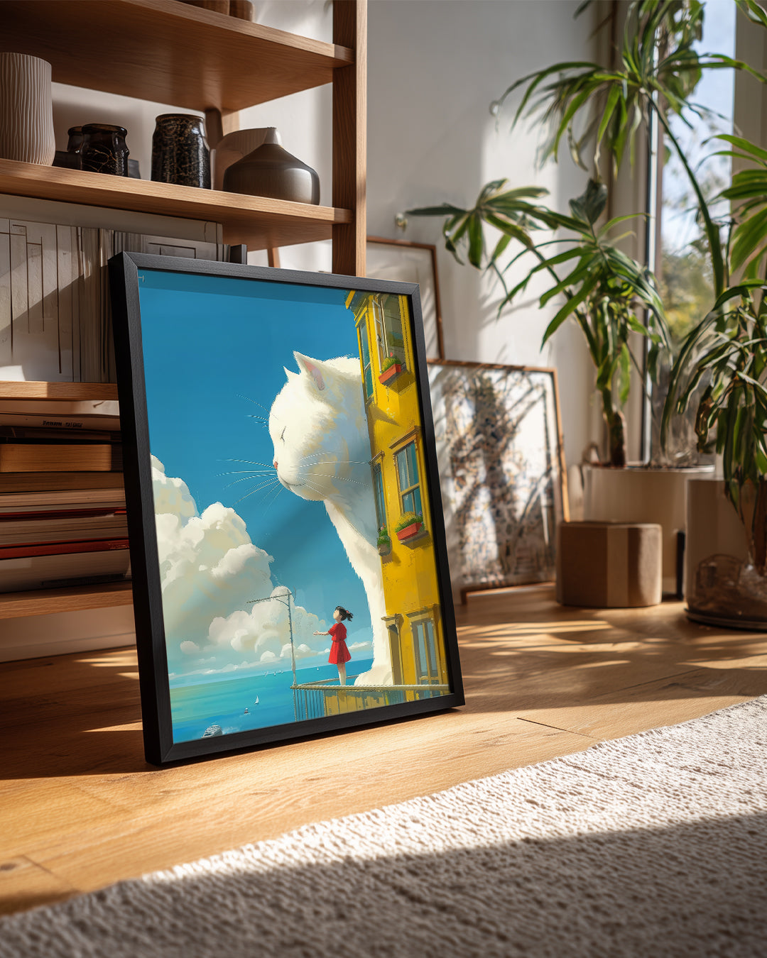 Cat View Poster Tablosu