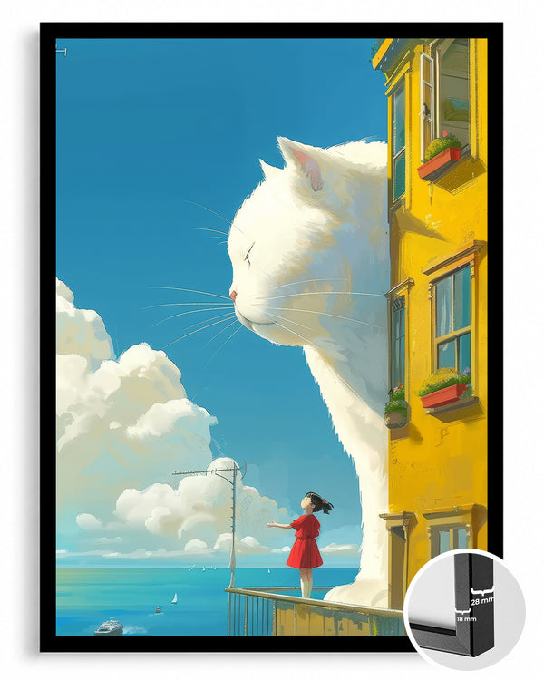 Cat View Poster Tablosu