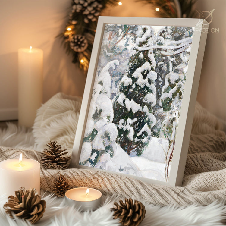 Celestial Holiday Night Poster Tablosu