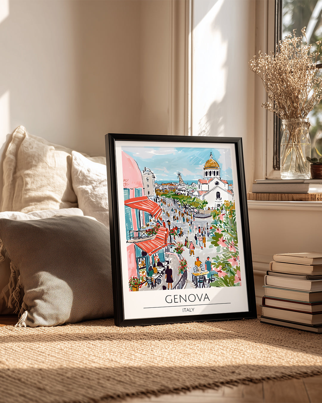 Cenova İtalya Poster Tablosu