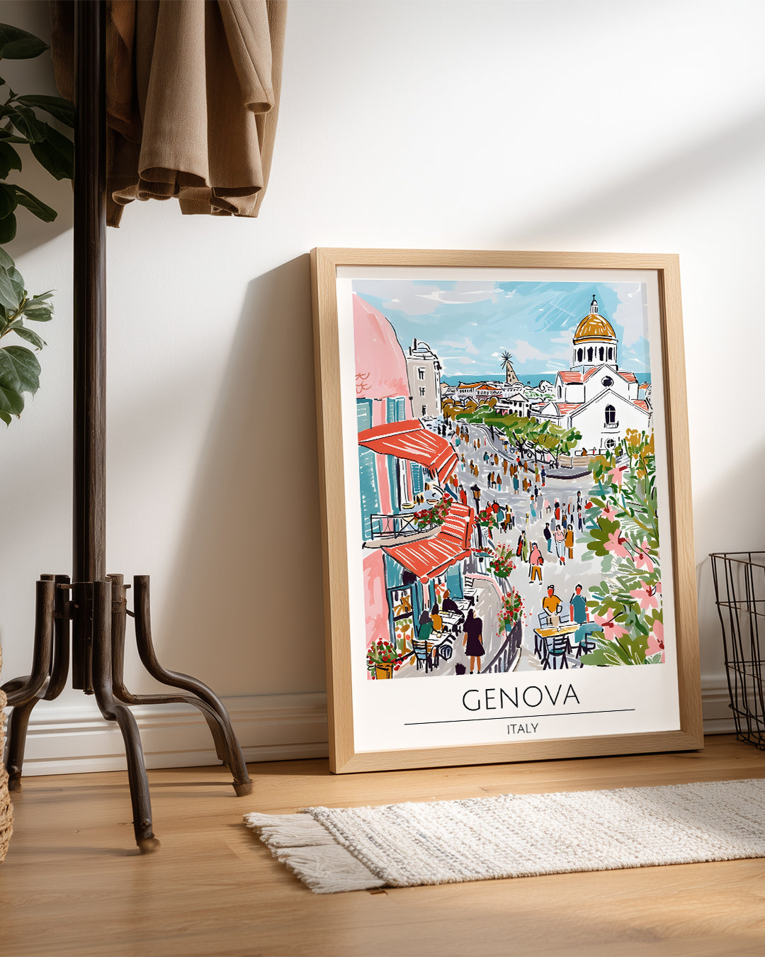 Cenova İtalya Poster Tablosu