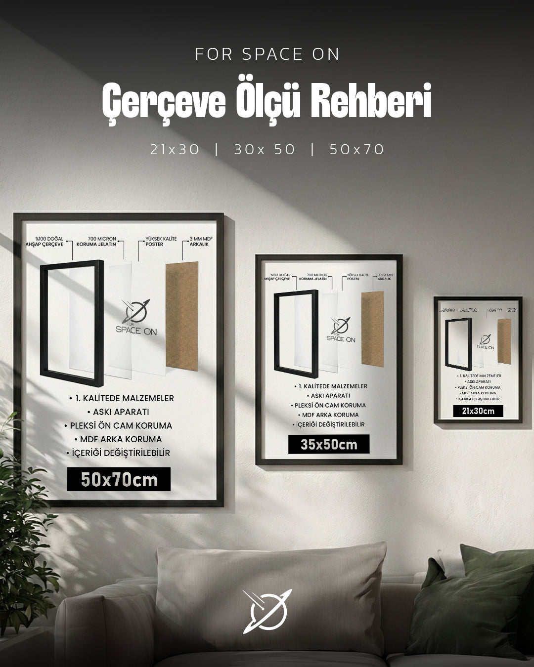 Yellow Bear Poster Tablosu