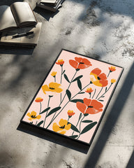 Chaleur Rouge Poster Tablosu