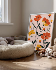 Chaleur Rouge Poster Tablosu