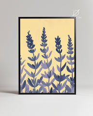 Champ Bleu Poster Tablosu