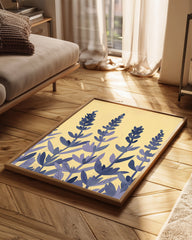 Champ Bleu Poster Tablosu