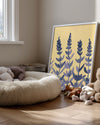 Champ Bleu Poster Tablosu