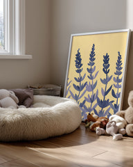 Champ Bleu Poster Tablosu