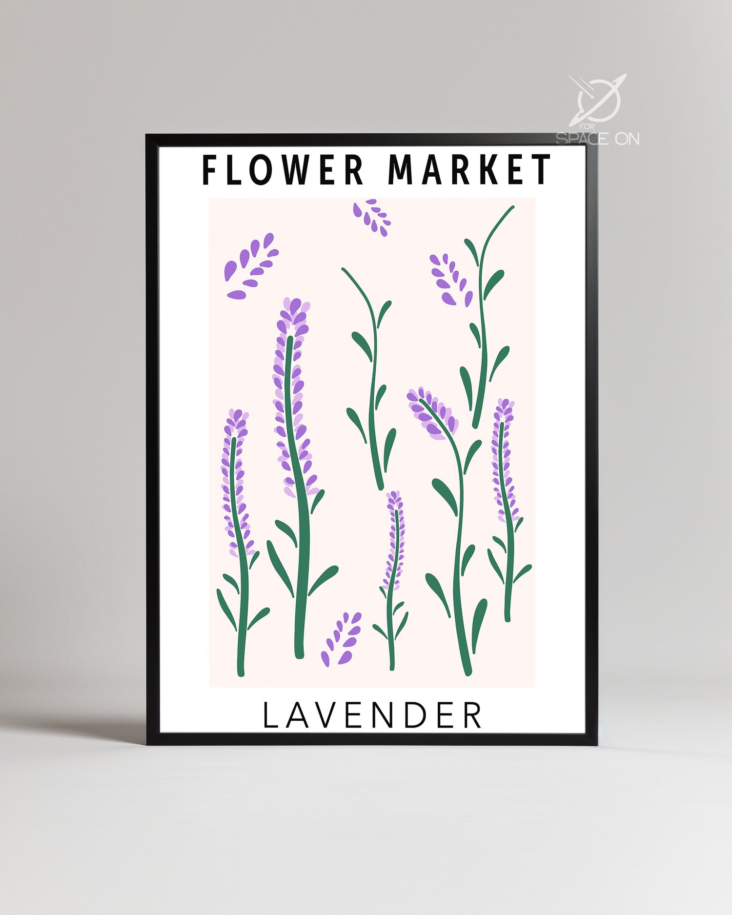 Champ Lavande Poster Tablosu