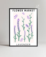 Champ Lavande Poster Tablosu