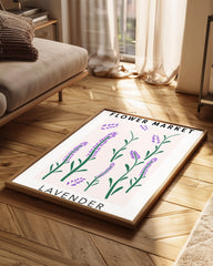 Champ Lavande Poster Tablosu