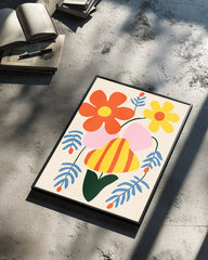 Chapeau Fleur Poster Tablosu