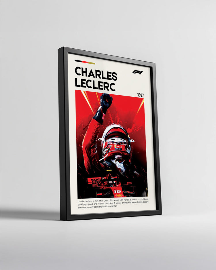 Charles Leclerc 16 Poster Tablosu