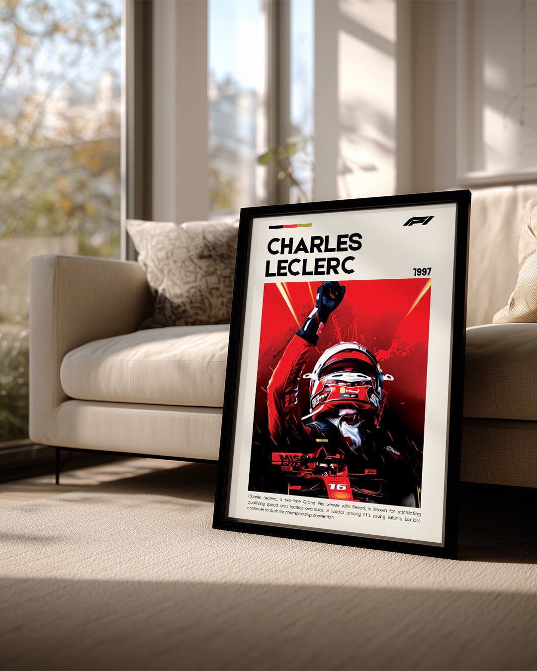 Charles Leclerc 16 Poster Tablosu