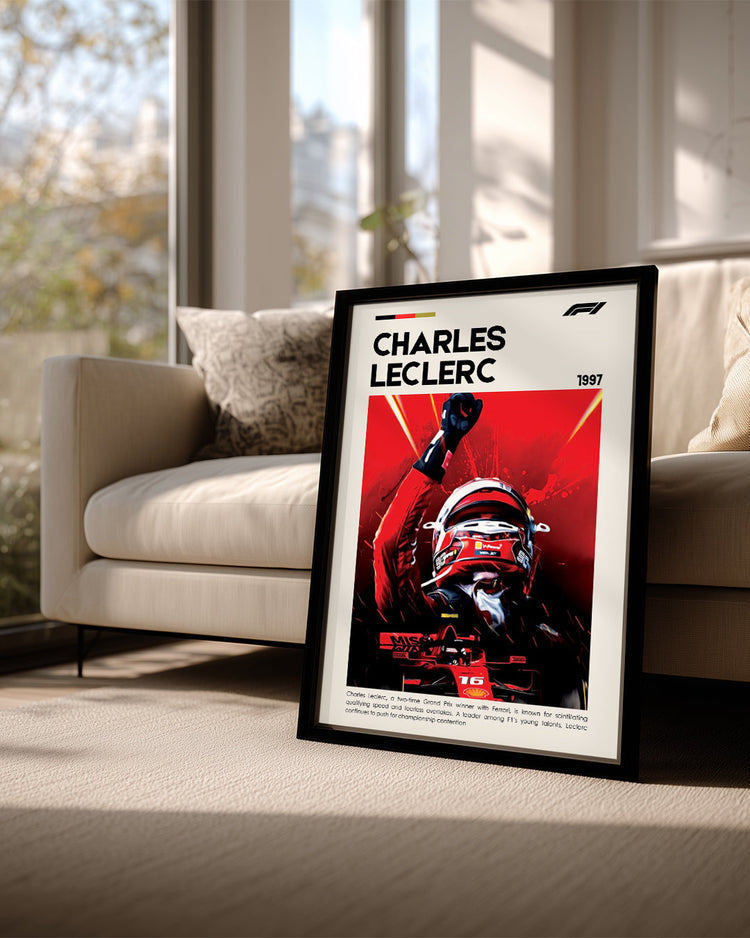 Charles Leclerc 16 Poster Tablosu