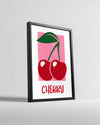 Cherry Pop Poster Tablosu