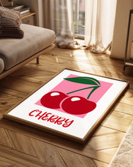 Cherry Pop Poster Tablosu