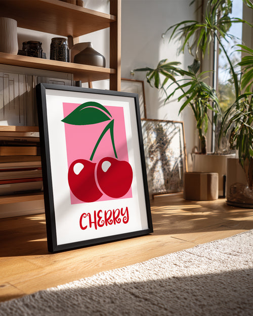 Cherry Pop Poster Tablosu